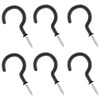 Rowwait 5pcs Screw Hooks,Drop Ceiling Hooks Screw,Multipurpose Screw in Hooks