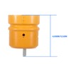 2Pcs Rear Leaf Spring Bump Stop Bumper with Stud for