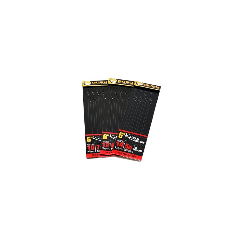Guru Kaizen Pole Ready Rigs 6 Inch Long: 14