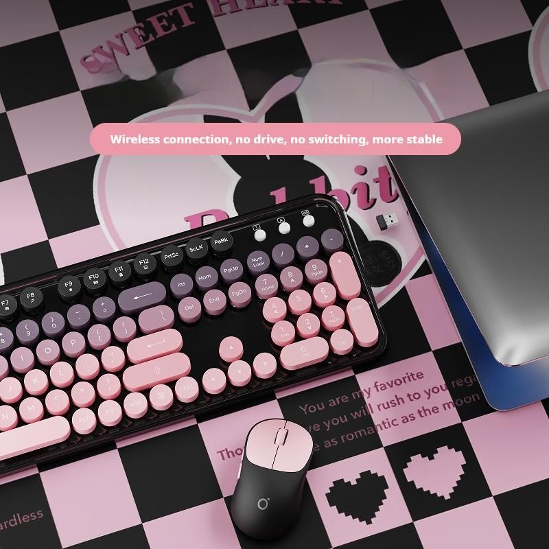EWEADN Eweadn Wireless Keyboard & Mouse Combo, 2.4G Wireless Keyboard