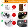 MIKKUPPA M14x1.5 Open End Lug Nuts - Replacement for Chevy