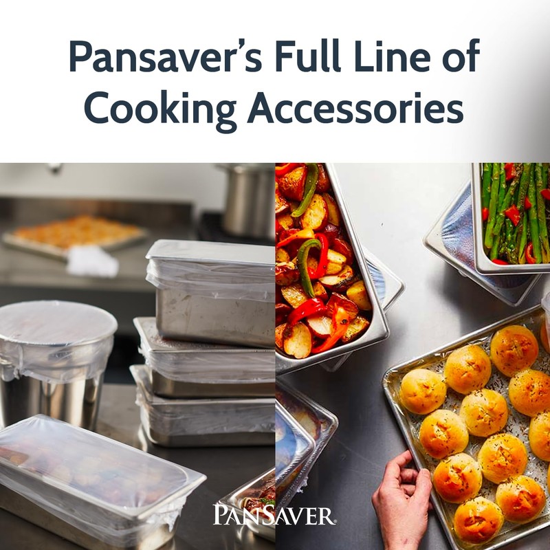 PanSaver Cooking Liners - Disposable Electric Roasting Pan Liners for