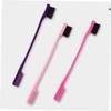 FOMIYES 24pcs Double-ended Eyebrow Grooming Tool Hairline Combs and Brushes