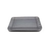 oka-d-art Black Leather Iron Plate, Small Type, Black Steel Plate,