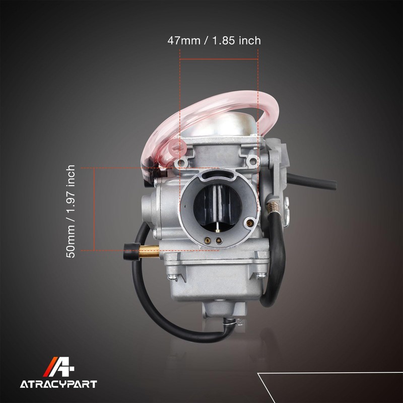 LTF400 Carburetor Replacement Compatible with 2002-2007 Suzuki LT-F400 Eiger 400