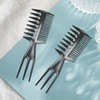 2 Pieces of Wide-tooth Combs, Styling Comb, Three-purpose Hair Comb,