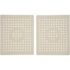 U UAIREMSIC 2 Pack Kitchen Sink Mat, 12" x 10"