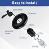 Black Shower Handle Replacement for Delta BT14096 13/14 Series Single-Function