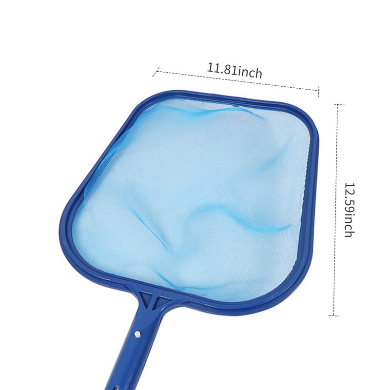 Pool Skimmer Net with Telescopic Pole Removal Leaf Rake Swimming