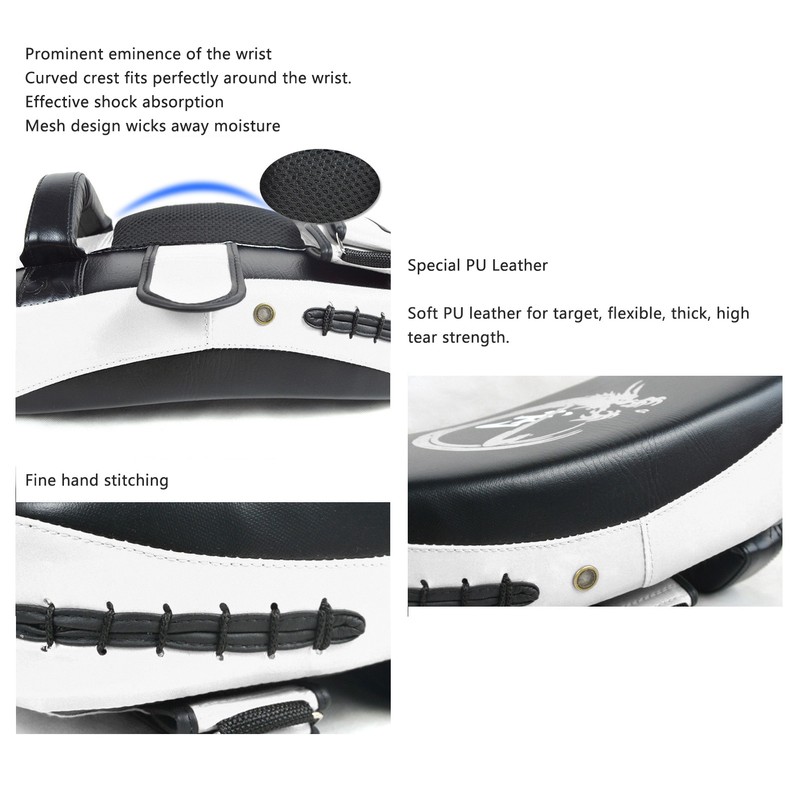Curved Kickboxing Kicking Strike Shield Thicken Shock Absorbing Striking Training