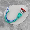 EMSea 22mm Mushroom Head Push Button 12V 10A Waterproof SPST