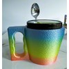 Ice Cream Pot Pint Holder with Spoon Slot Easy Grip