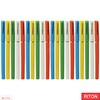 RITON Rocket 20 x 0.6mm Fine Tip BLUE Ball Pens