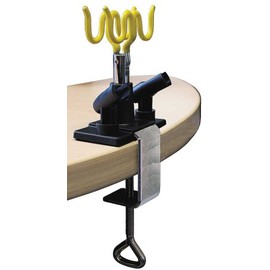 Paasche Airbrush A-194 Airbrush Hanger, Holds Up to 4 Airbrushes, Tabletop Airbrush Holder with Adjustable Clamp, Can Be Used with Any Airbrush
