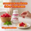 Gomitas De Cólageno Con Ácido Hialurónico 220 Pzas Frambuesa Frambuesa