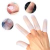10 Pack Silicone Finger Protectors,Gel Finger Cots & Protector,Relief from