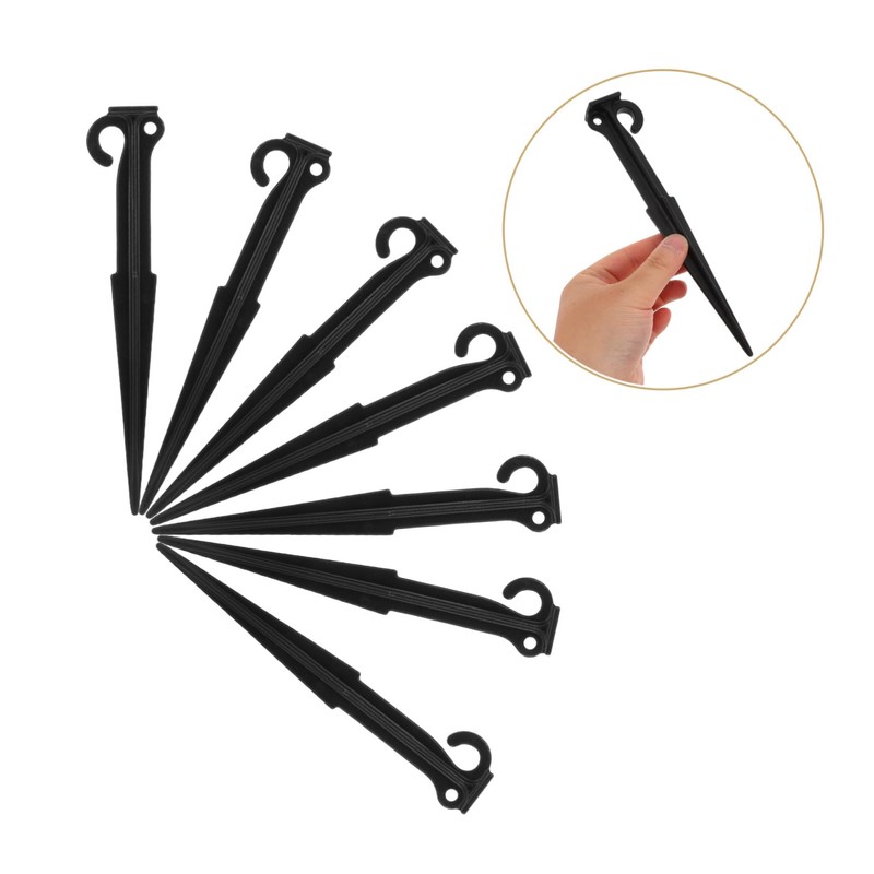 Mikinona 20pcs Heavy Duty Camping Tent Stakes for Secure Anchoring