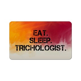 Makoroni - EAT Sleep EAT Sleep TRICHOLOGIST 2"x3" Novelty Humor Gift Refrigerator Magnet, DesZ19