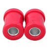 Unbranded Red Handlebar Riser Bushings For Harley Dyna Fatboy Softail