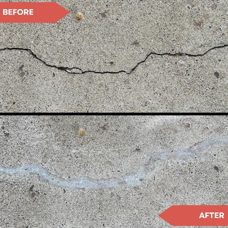 Rapid Patch Hairline Crack Repair - Fill, Bond, & Seal