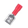 Insulated Spade Wire Connector FDD1.25‑250 Female Sturdy Durable Stable Convenient