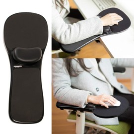 CSBXC Upgrade Ergonomic Arm Rest Mouse Pads Dual Purpose for Desk and Chairs, Adjus...
