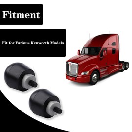 GYUPTRK 2 Pack L85-1130 Rear Hood Bumper Stop Fit for Various Kenworth Models Replace M59130 L851130, Left and Right Side