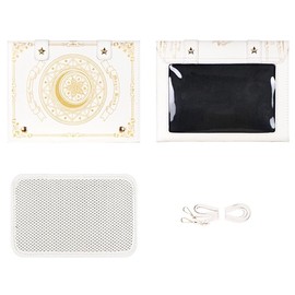 Cute Ita Bag Multi-Purpose Crossbody Bag Messenger Bag Shoulder Tote Bag Purse Kawaii Anime Pin Display Bag for Cosplay (Beige)