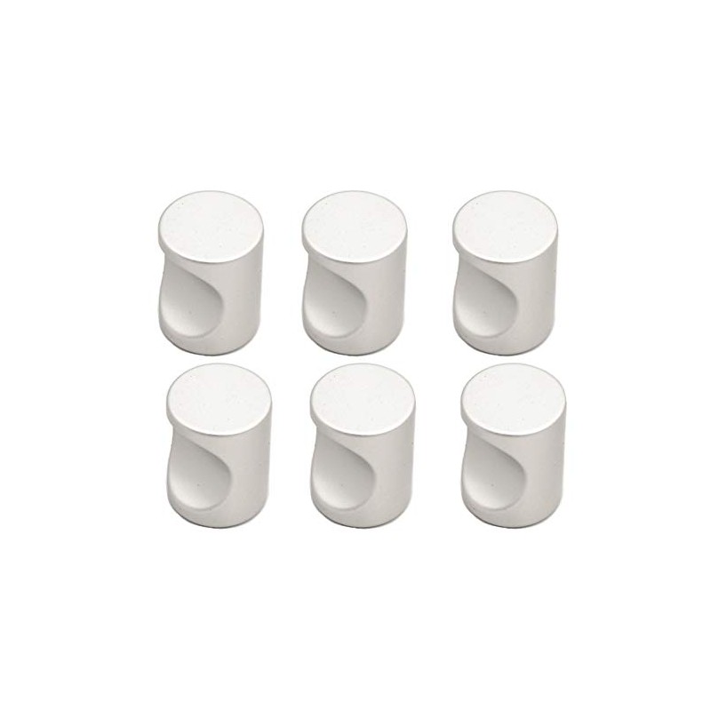 BOZONLI Pack of 6 Round Single Hole Cabinet Knobs, Furniture