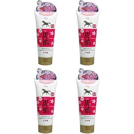 [Bulk Purchase] Horse Oil Body Cream, 7.1 oz (200 g) [x 4]