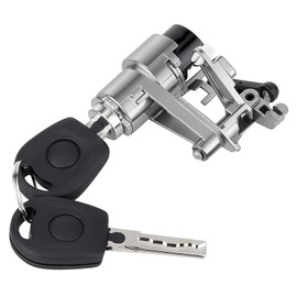 Dixhills Tailgate Lock Cylinder with 2 Keys Boot Lock Tailgate Handle Tailgate Key Replacement for Golf IV 1J Lupo Arosa 6H 1997-2004 Part Number 1J6827297G 1J6827297C