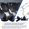 Damwot 20 PCS Brake Switch Stopper,Car Brake Pedal Stop Pad
