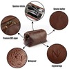 NV Holders Premium Genuine Leather Toiletry Bag for Men -