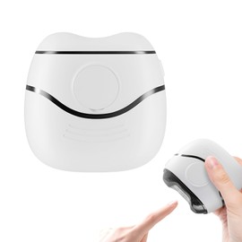 Electric Nail Clipper, 2in1 Fingernail Clippers File Electric, Ultra-quiet Electric Nail Cutter for Baby Kids Adult Elderly(White)