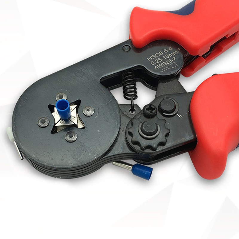 Terminal Crimping Pliers Rachet Ferrules Tube Tool European Style Hand