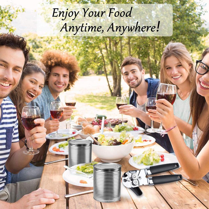 Tin Openers Can Opener 3-in-1 Stainless Steel Manual Tin Openers