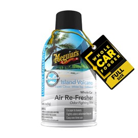 Meguiar's, Ambientador para Coche y Eliminador de Olores, Aroma a Volcán Isleño, G262502, 57gr