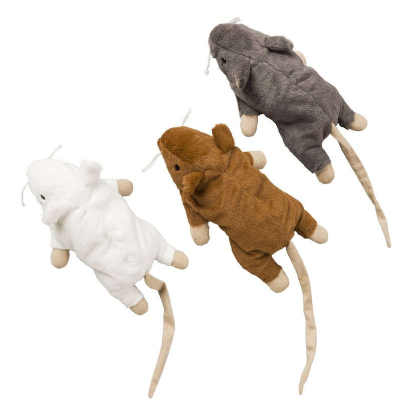 Ethical Pets 52086 Super Mouse Sam Catnip Toys
