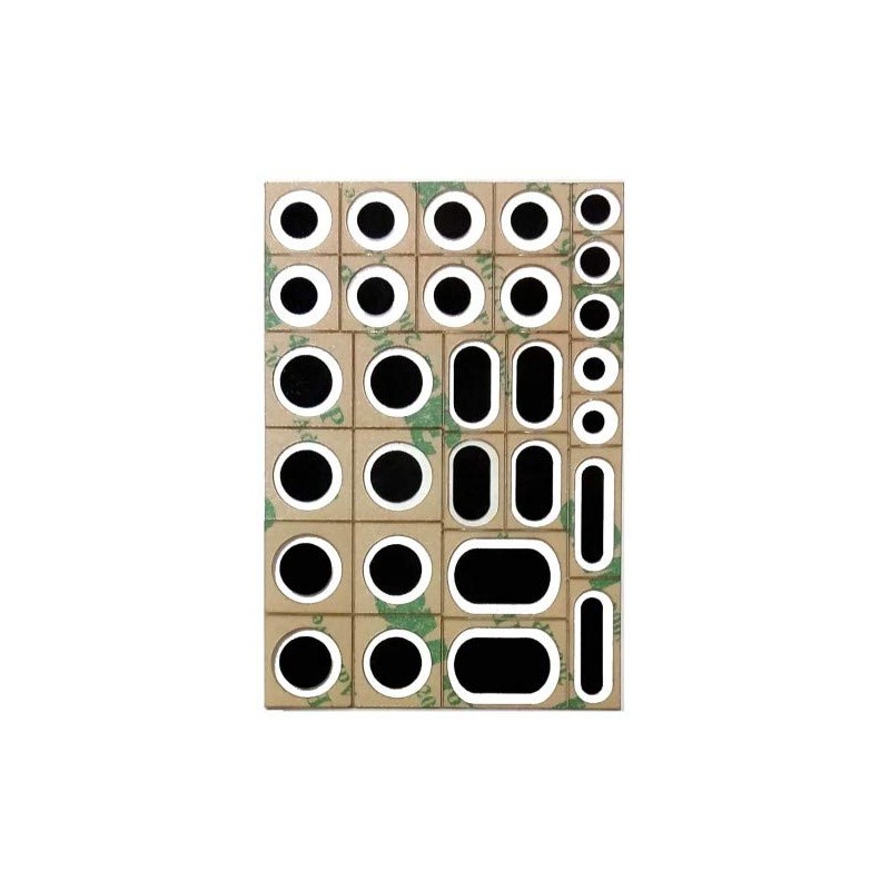 ButtonWorx Rubber Keypad Repair Kit (29 Buttons)