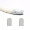 5Pcs PVC Female Adaptor, White Conduit Adaptor, 20mm Seal Connect