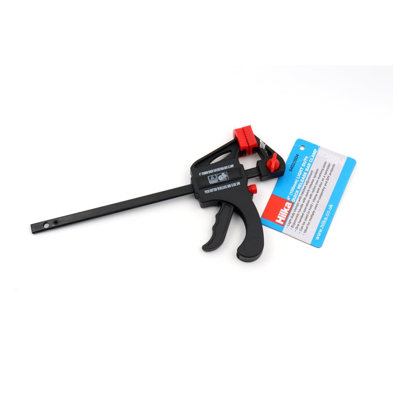 Hilka 64020504 4" (100mm) Light Duty Quick Release Bar Clamp