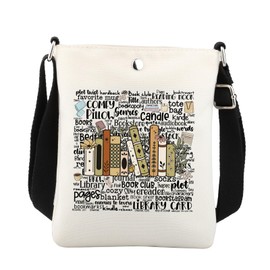 Bookworm Crossbody Bag Bookworm Gifts for Books Lovers Book Nerd Gifts for Book Reader Bookish Merchandise Bookworm Sling Bag