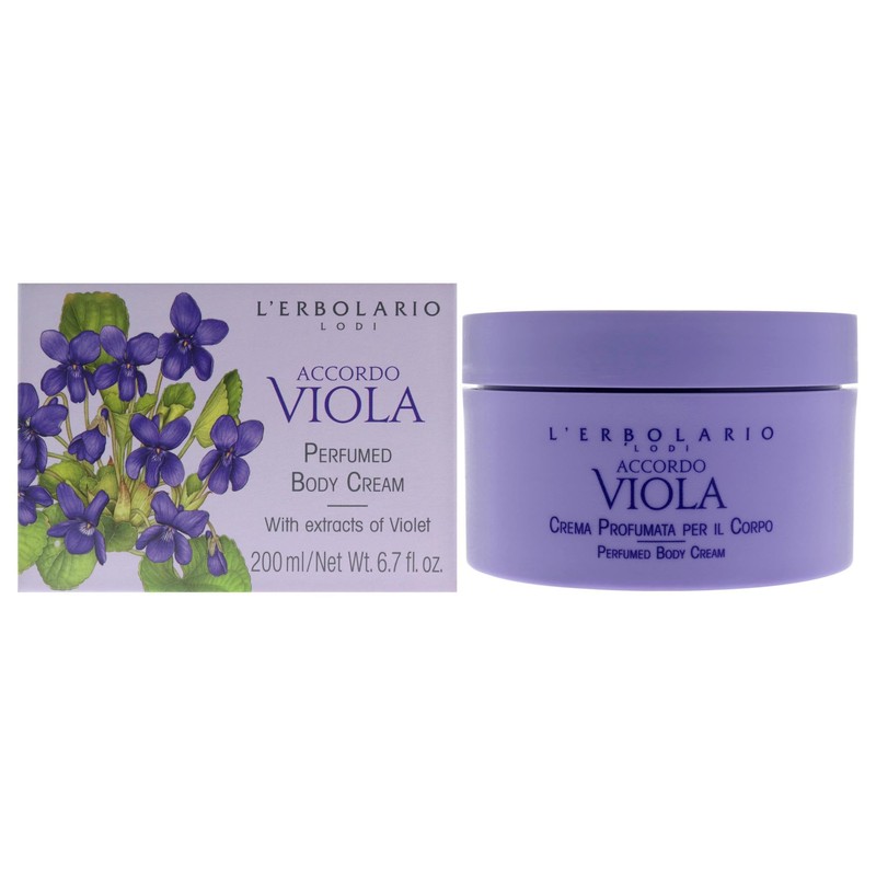 Perfumed Body Cream - Accordo Viola by LErbolario for Women