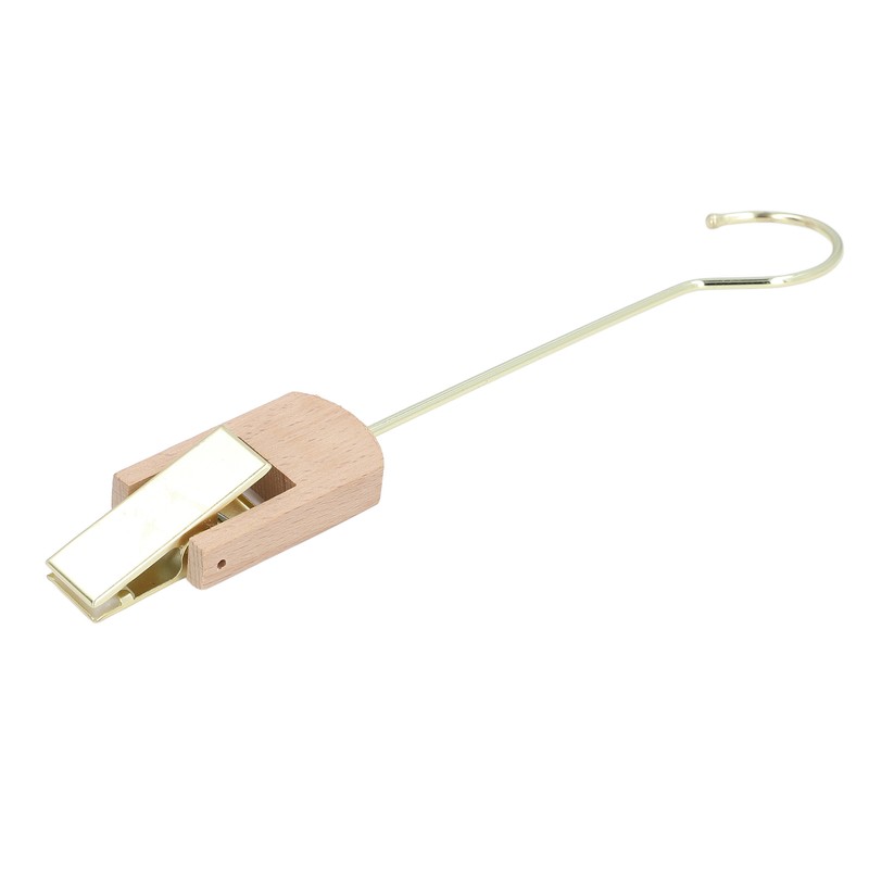Laundry Hooks Clip Industrial Solid Wood Rotary Multifunctional Hanging Hooks