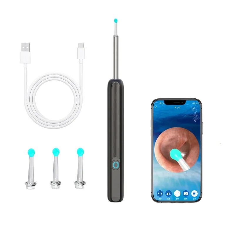 FCJ Wireless Smart HD Endoscope Stainless Steel Ear Wax Removal