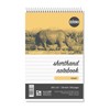 Rhino Shorthand Notebook, 300-Page / 8mm Lined Notepad, 1-Pack, Reporter's