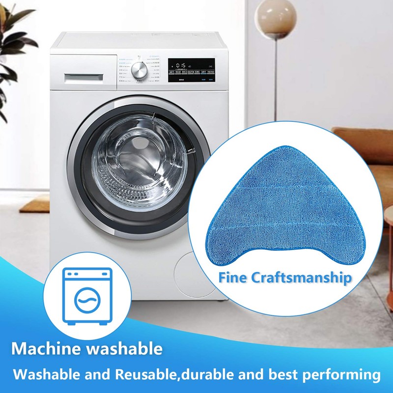 ANTOBLE 4 Pack Replacement Steam Mop Cleaning Pads for Vax