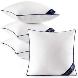 MIULEE 18x18 Pillow Inserts Set of 4 Throw Pillows Premium Down Alternative Pillow Inserts Square Decorative Pillow Stuffer for Sofa, Couch (18x18 inch, Set of 4)