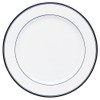 Dansk Concerto Allegro Dinner Plate, White