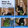 Neck Wallet for Travel & Passport Holder with RFID Blocking